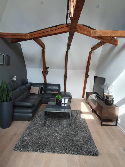 Modern Loftsleilighet Fredrikstad Ngoại thất bức ảnh