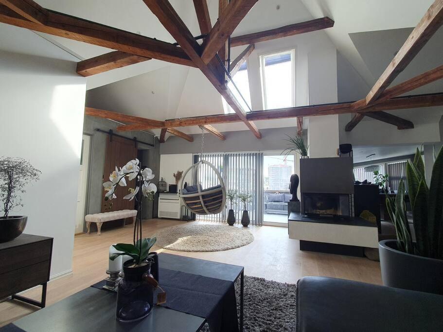 Modern Loftsleilighet Fredrikstad Ngoại thất bức ảnh
