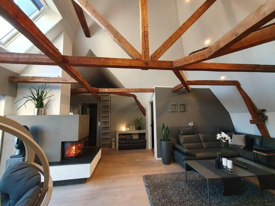 Modern Loftsleilighet Fredrikstad Ngoại thất bức ảnh