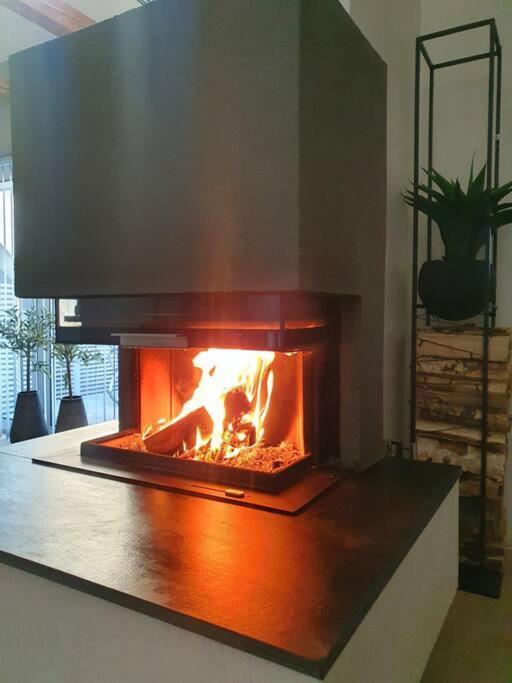 Modern Loftsleilighet Fredrikstad Ngoại thất bức ảnh